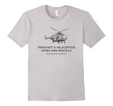 We did not find results for: Mens Augusto Pinochet S Helicopter Rides And Rentals T Shirt Medium Silver Buy Online In Andorra At Andorra Desertcart Com Productid 44601937
