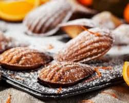 Recette De Madeleines Gourmandes A La Confiture D Orange Recette Confiture Orange Recette Recette Madeleine
