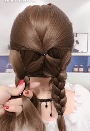 Long hair is perfect for experimentation. Easy Hairstyles For Long Hair To Do At Home Coiffure Pour Cheveux Doux Et Boucles Hairstyles Trends Network Explore Discover The Best And The Most Trending Hairstyles And