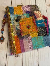 bohemian junk journal // patchwork