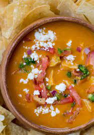 Chili S Chicken Enchilada Soup Copycat Dinner Then Dessert