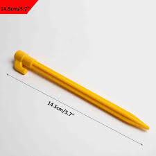Usually, people use a mallet to hammer the stakes into the. China 14 5cm 5 7 Camping Tent Stakes Plastic Heavy Duty Canopy Stakes Spike For Sand China Tent Stake And Plastic Stake Price
