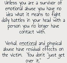 Authentic Thoughts, Llc - Emotional And Mental Abuse Is Not Just Something  One Can "Just Get Over". It Takes Time And Lots Of Retraining Your Brain. |  Facebook