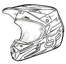 Fox racing has created a full line of dirt bike riding gear for women that allows you to mix and match to create a style all your own. Dirt Bike Helmet Coloring Pages Allmadecine Weddings Sketch Coloring Page Bike Drawing Dirt Bike Tattoo Helmet Drawing