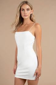 Angie Bodycon Dress In White Nz 21 Tobi Nz Jay dragon on oliga model. angie bodycon dress in white