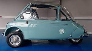Depending on your particular model, you'll have either 5 or 7 windows made of plastic, and a front windshield of safety glass (there are some exceptions, if i'm not mistaken there were some early cars with all glass windows). 1960 Bubble Car Goes From Wood Lined Crate To Auction Block In England