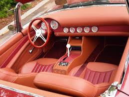 Alan S Custom 1957 Ford T Bird Is One Of A Kind Ford Thunderbird Custom Car Interior Classic Car Photography
