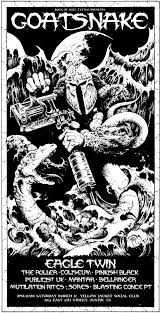 Rock Af Ages Tattoo Screenprint Poster By Arik Roper Rock Of Ages Tattoo Stoner Rock Rock Posters