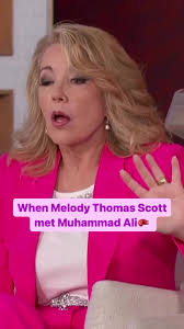 This Melody Thomas Scott & Muhammad Ali encounter is  everything😂🙌#melodythomasscott #muhammadali #theyoungandtherestless  #daytime #drama #tv #boxing #actress #athlete
