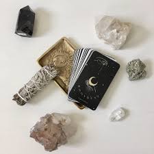 Black And Gold Card Deck Moondust Tarot Card Deck Major Arcana Only Black Gold Etsy In 2020 Tarot Card Decks Tarot Major Arcana