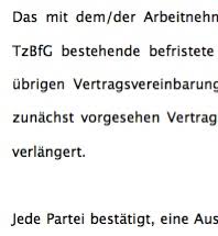 Muster / vorlage arbeitsvertrag befristet hier kostenlos herunterladen Muster Verlangerung Befristeter Arbeitsvertrag Sachgrundlos