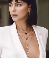 Jamie Red Heart Necklace — IMARA EDIT JEWELS AND ACCESSORIES
