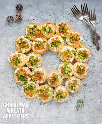 Choose from classic snacks like spiced nuts, cheese balls, easy dips and spreads, meatballs, shrimp cocktails, sausage balls, and more. Christmas Wreath Appetizers Soupaddict