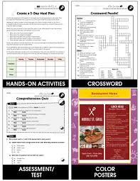 Delightful distractions printable menus for playing Daily Marketplace Skills Menu Math And Grocery Shopping Math Gr 6 12 Grades 6 To 12 Lesson Plan Worksheets Ccp Interactive