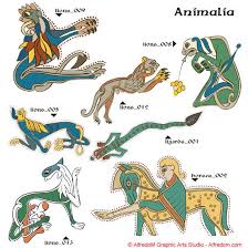 Celtic Manuscripts The Book Of Kells Celtic Art Page Decoration Dingbats Vector Clipart In 2020 Book Of Kells Celtic Art Book Art