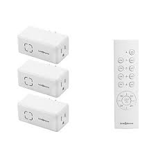 Link2home Wireless Remote Control Outlet Light Switch Countdown Timer And Random Function 100 Ft Range White Em Rf500w At Tractor Supply Co