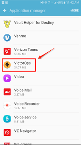 After signing in with my verizon account, it is unclear which of these things you want to be disabled from. Victorops Android Application Victorops