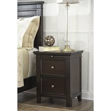 Alexee Two Drawer Bedside Table Ashley Furniture Furniture Ashley Furniture Ashley Furniture Homestore
