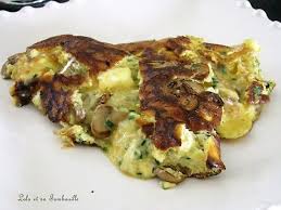 Omelette Aux Champignons Kiri Estragon Recette Omelette Champignons Tambouille Alimentation