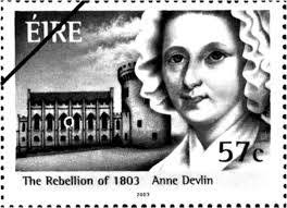 I have spent many years walking into Rathfarnham Village a short distance  from Hermitage, Rathfarnham, and briefly observed the beautiful statue of  ANNE DEVLIN, wondering who exactly she was and how she