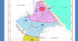 110.000 proyeksi utm sistem grid grid geografi dan utm datum world geodetic system 1984 (wgs 84) zona 48 selatan. Peta Kota Dan Kab Cirebon Disertai Nama Nama Kec Dan Desa Sejarah Cirebon