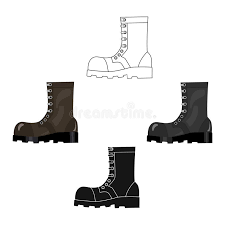 Combat boot drawing by 5bodyblade on deviantart. Cartoon Black Army Boots Stock Illustrations 163 Cartoon Black Army Boots Stock Illustrations Vectors Clipart Dreamstime