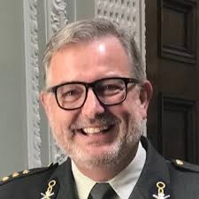 Rear Admiral James Lybrand, Commander of the Australian Defence College key  points of the Conference of Commandants 2025