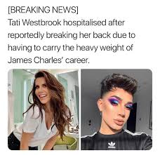 Make your own images with our meme generator or animated gif maker. 24 James Charles Memes To Cope With The Tati Westbrook Beef
