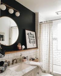 Wocred 2 pcs square wall mirror,gorgeous rustic farmhouse accent mirror,rustic white color entry mirror for bathroom renovation,bedrooms,living rooms and more(12x12) 4.5 out of 5 stars 252. How To Highlight And Decorate A Black Accent Wall