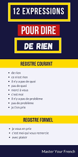 Vos textes ne sont pas conservés. 12 Expressions Pour Dire De Rien En Francais