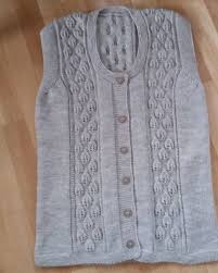 Kucuk Yaprak Motifli Kolsuz Orgu Yelek Nazarca Com Bebek Elbise Modelleri Yelek Orgu