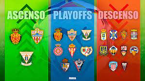 Oficial | estas son las plantillas arbitrales de primera y segunda división rfef para la temporada 2021/22. Segunda Division Ascenso Y Descenso En Segunda Quien Tiene Mas Opciones De Subir A Primera Y Bajar A 1Âª Rfef Marca