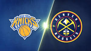 Knicks vs Nuggets NBA Game