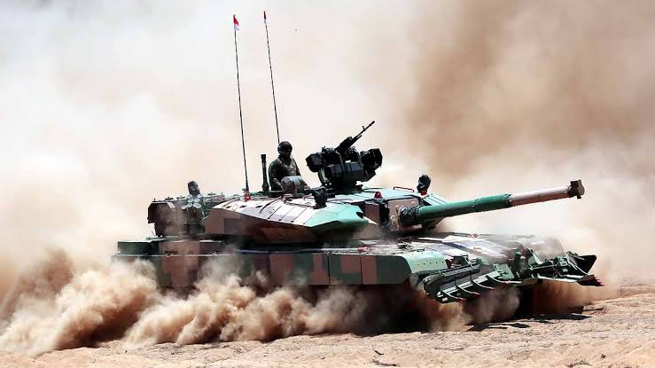 आधुनिक मुख्य युद्धक टैंक (MBT), AI generated