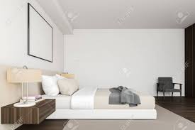 Check spelling or type a new query. Side View Of Master Bedroom With White Walls Dark Wooden Floor Stock Photo Picture And Royalty Free Image Image 133308589
