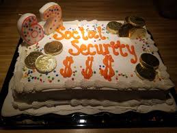 Birthday Cake For Mother In Law My Mother In Law S 62nd Birthday Cake Yay For Social Security 62nd Birthday Funny Cake Party Time