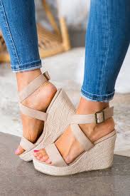 The Malibu Wedge In Birch 39 Spring Shoes Wedges Wedge Shoes Hiking Shoes Women