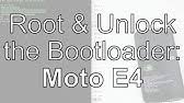 I know it can be done, it has, but i want to know how, since motorola's website doesn' . How To Unlock Bootloader Of Moto E4 Youtube