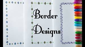 Create photo books, personalize photo cards & stationery, and share photos with family and friends at shutterfly.com. Border Designs 2019 Border Designs For School Project Border Design For Assignment Youtube
