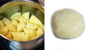 Potato Fufu Fresh Potato Fufu Using Potatoes All Nigerian Recipes Recipes Nigerian Recipes