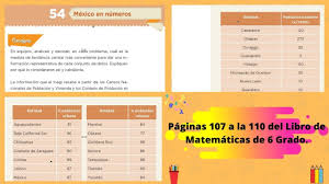 Los listones 1 página 113. Paginas 107 A La 110 Del Libro De Matematicas De 6 Grado Youtube