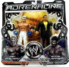 Mar 2, 2013 at 12:08 pm. Rey Mysterio Ripped Mask Vs Eddie Guerrero Wwe Adrenaline 2 Pk Rivalry Series 7 Action Figures Series 15 Rare Vintage 2005 Now And Then Collectibles