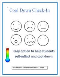 Emotions Chart Combo Cool Down Check In