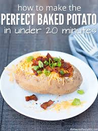 Roasting temps and times for red potatoes: How To Make The Perfect Baked Potato The Best Quick Recipe