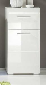 112 x 96 x 40 (b x h x t) großen kommode aus holzwerkstofff ein attraktives. Badezimmer Badschrank Kommode Unterschrank Weiss Hochglanz Schubkasten Tur Amanda Ebay