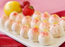 Strawberry Lemonade Truffles Truffle Recipe Strawberry Lemonade Recipes