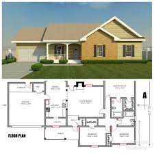 Makemyhouse.com offers a wide range of readymade floor plans at affordable price. 3 Bedroom House Plan Modern Home Design House Floor Plans Etsy