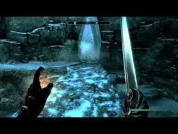 You need to stand underneath where you put the lens and hit the lens with alternating uses of fire and frost until the light beams move into the proper position. Skyrim Revealing The Unseen Auluftwaffles Com Short Video Game Guides