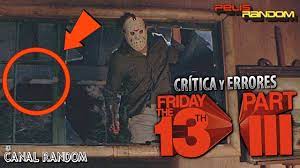 Check spelling or type a new query. Errores De Peliculas Viernes 13 3 Review Critica Y Resumen Friday The 13th Part Iii Youtube