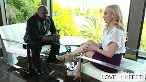 Aaliyah Love Interracial Footjob Interview With New Boss